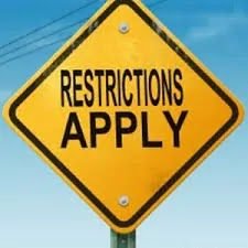 Guidelines for banks with restrictions