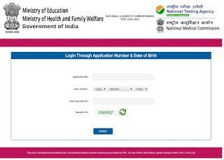 NEET: Issuance of Exam Ticket Tickets