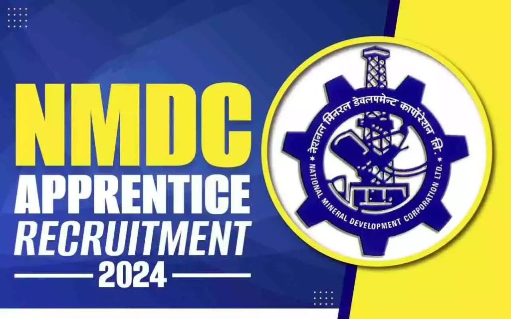 2024ல் NMDC Limited வேலைவாய்ப்பு: Apprenticeship Trainee காலி பணியிடங்கள் நிரப்பப்படவுள்ளன - ITI, Graduate Degree அல்லது Diploma முடித்தவர்கள் விண்ணப்பிக்கலாம்