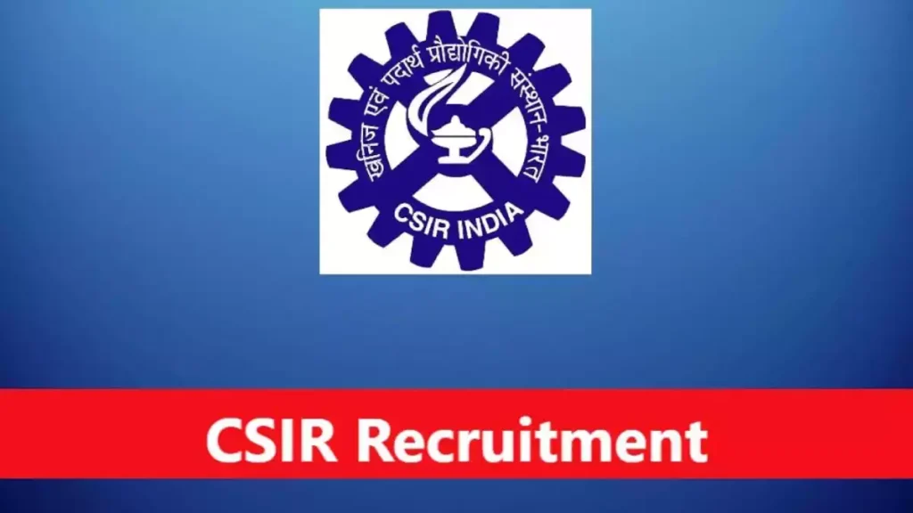 CSIR மெட்ராஸ் ஆணையத்தில் வேலைவாய்ப்பு 2024
