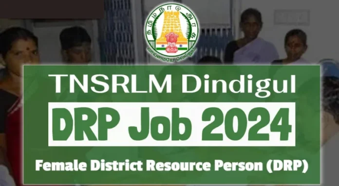 திண்டுக்கல் அரசு கிராமப்புற வாழ்வாதார பணி District Resource Person காலிப்பணியிடங்கள்