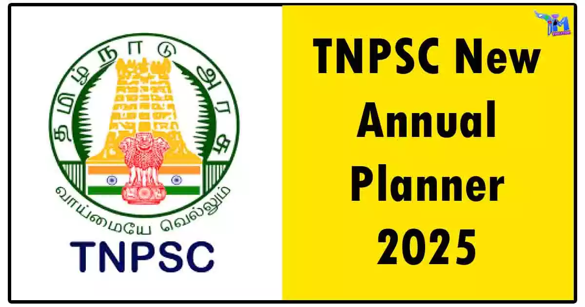 TNPSC New Annual Planner 2025